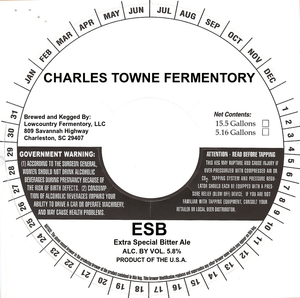 Charles Towne Fermentory Esb