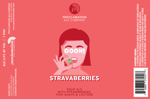 Proclamation Ale Company Oooh! Stravaberries March 2022