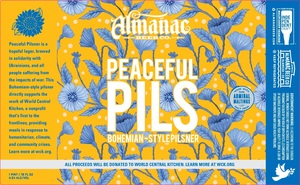 Almanac Beer Co. Peaceful Pils