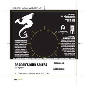 New Holland Brewing Co. Dragon's Milk Solera March 2022