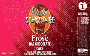 Imprint Beer Co. Schmoojee Frose Raz Chocolate Cake