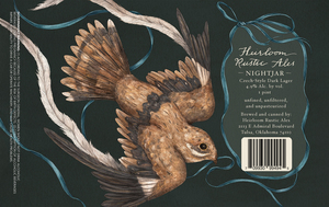 Nightjar Czech-style Dark Lager March 2022