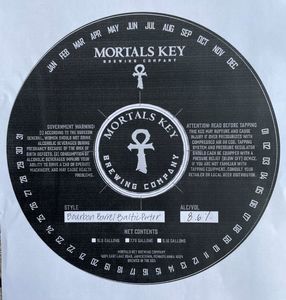 Mortals Key Brewing Company Bourbon Barrel Baltic Porter