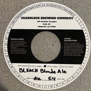 Bleach Blonde Ale 