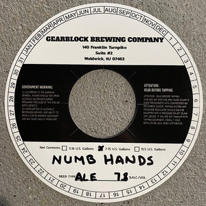 Numb Hands March 2022