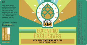 Bell's Eccentric Exclusives Key Lime Milkshake IPA March 2022