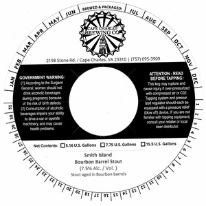 Cape Charles Brewing Co. Smith Island Bourbon Stout