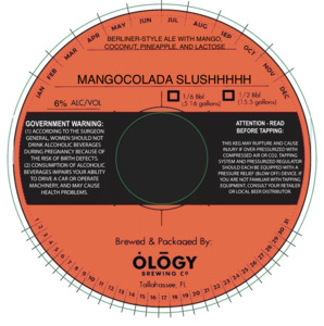 Ology Brewing Co. Mangocolada Slushhhhh