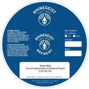 Rhinegeist Water Melly