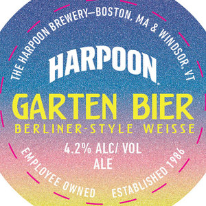 Harpoon Garten Bier April 2022