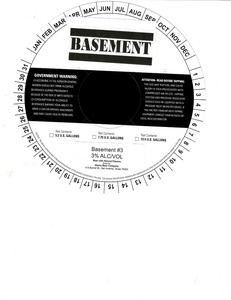 Basement #3 March 2022