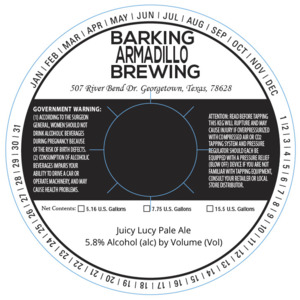 Barking Armadillo Brewing Juicy Lucy Pale Ale