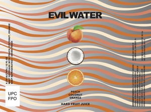 Evil Water Peach Coconut Orange 