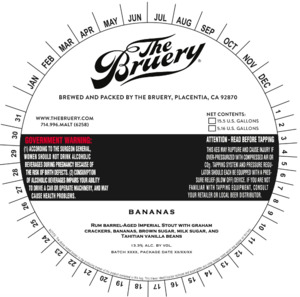 The Bruery B A N A N A S