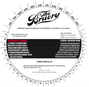 The Bruery Creme Bruelay