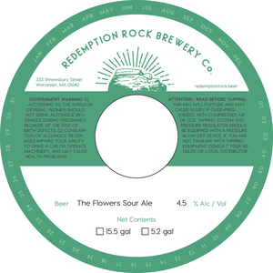 The Flowers Sour Ale April 2022