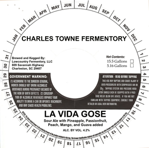 Charles Towne Fermentory La Vida Gose
