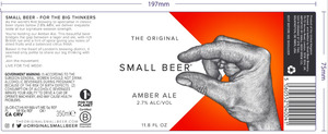 Small Beer Amber Ale 