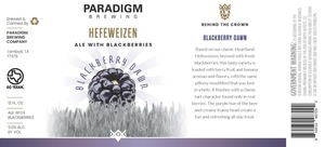 Paradigm Brewing Blackberry Dawn