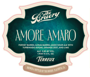 The Bruery Amore Amaro