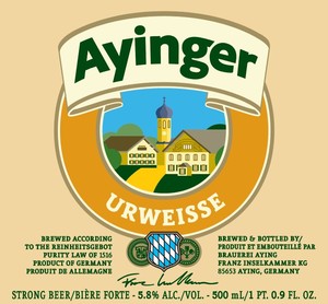Ayinger Urweisse Ale April 2022