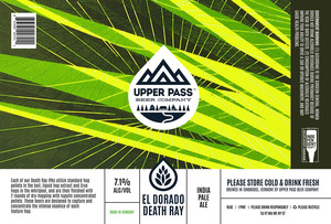 Upper Pass Beer Company El Dorado Death Ray