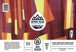 Upper Pass Beer Company Mad Season