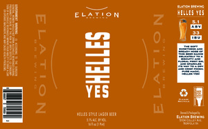 Elation Brewing Helles Yes