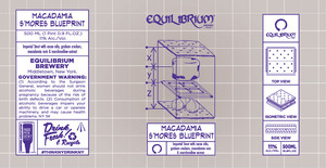 Equilibrium Brewery Macadamia S'mores Blueprint
