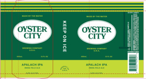 Oyster City Brewing Company Apalach IPA