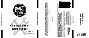 Bent Run Brewing Co. Common Man's Craft Pilsner