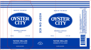 Oyster City Brewing Company Tate's Helles
