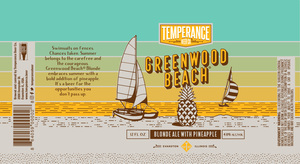 Temperance Beer Co Greenwood Beach April 2022