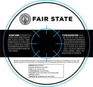 Fair State Brewing Cooperative KÖld Style