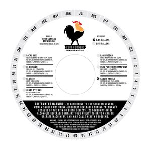 Four Corners Brewing Co. Sandia Fresca April 2022
