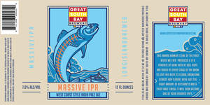 Great South Bay Brewery Massive IPA April 2022