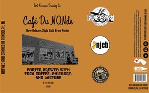 Cafe Du Nonde New Orleans Style Cold Brew Porter April 2022