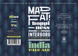 Interboro Spirits & Ales Mad Fat Hoppiness April 2022