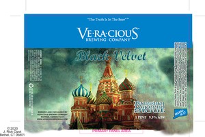 Veracious Brewing Company Black Velvet Russian Imperial Stout April 2022