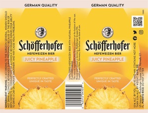 Schofferhofer Juicy Pineapple April 2022