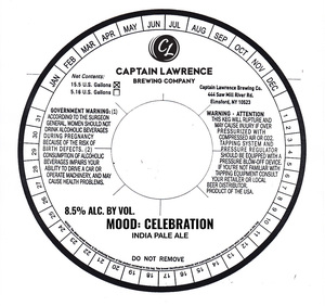 Captain Lawrence Brewing Company Mood: Celebration April 2022
