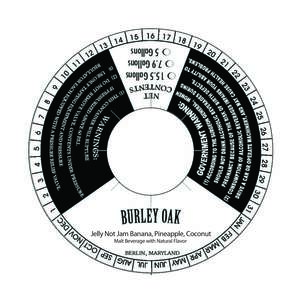 Burley Oak Jelly Not Jam Banana, Pineapple, Coconut