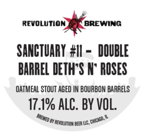 Revolution Brewing Sanctuary #11 - Double Barrel Deth's N' Roses