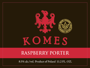 Komes Raspberry Porter April 2022