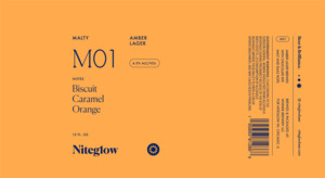 Nite Glow M01 Malty Amber Lager April 2022