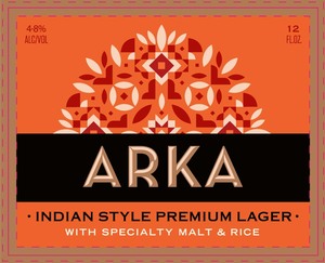 Arka Arka Indian Style Premium Lager