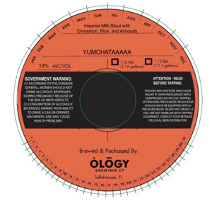 Ology Brewing Co. Yumchataaaaa