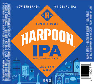 Harpoon IPA April 2022