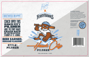 Flagship Brewing Co. Hawk City Pilsner