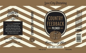 Country Feedback Pilsner 